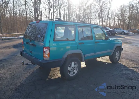 1997 Jeep Cherokee Sport из США, поврежденный, VIN 1J4FJ68S4VL592423